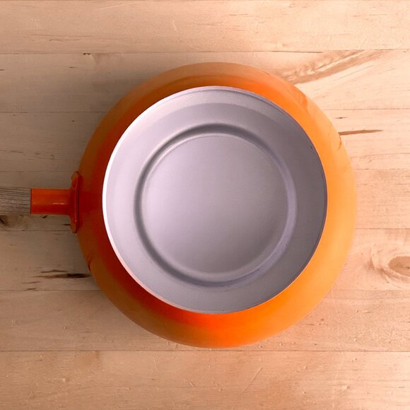 Vintage Classic Danish MCM Fondue Pot Orange - Picture 3 of 6